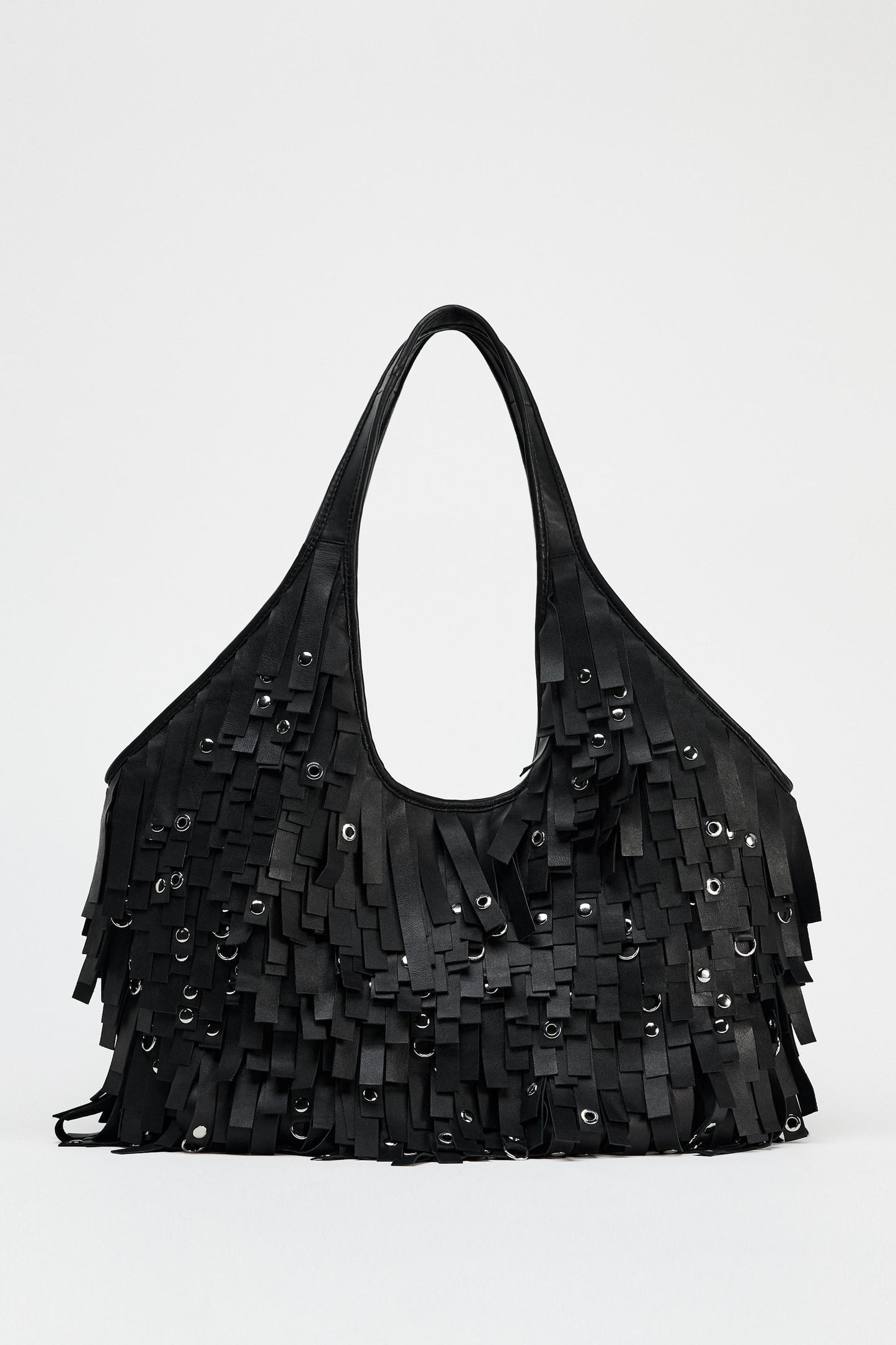 LEATHER FRINGE XL BAG