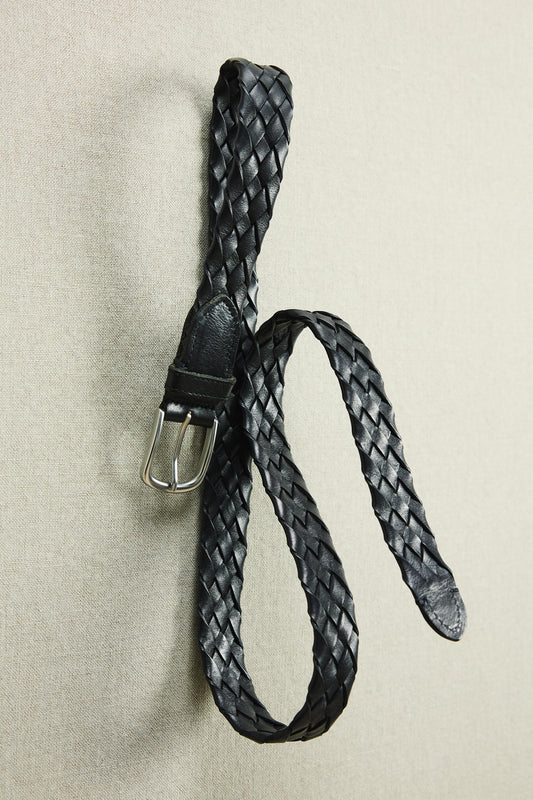 LIMITED EDITION BRAIDED LEATHER BELT